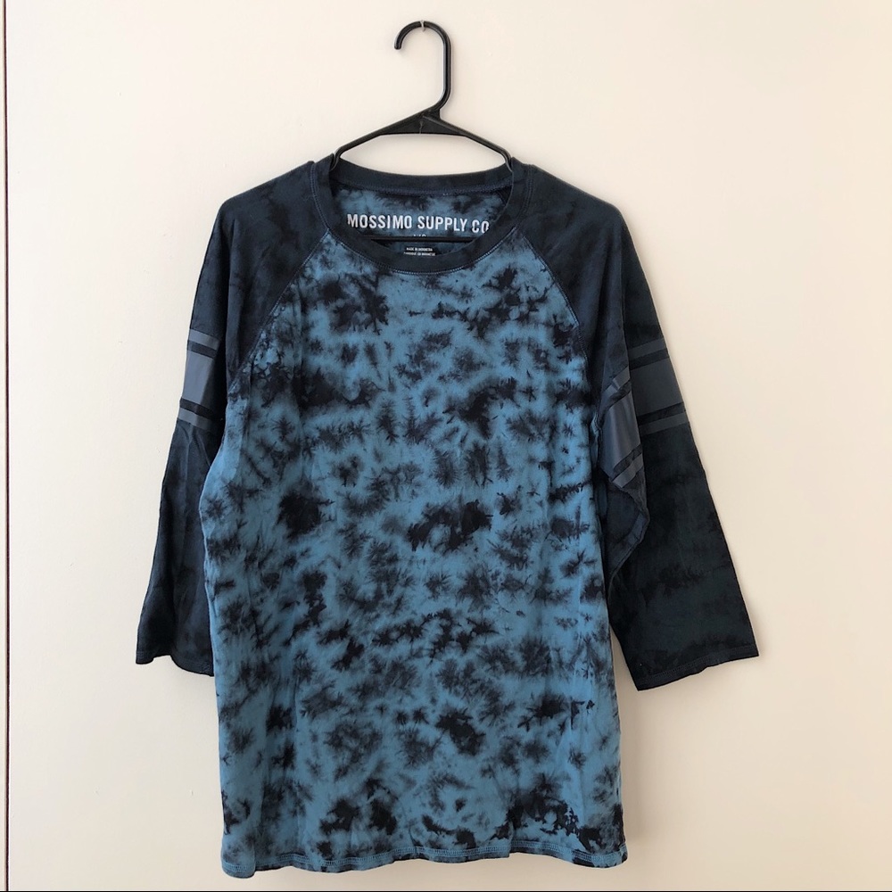 Mossimo Blue Tye Dye Men’s T-shirt